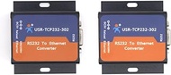 USR-TCP232-302 Tiny Size RS232 to TCP IP Converter Serial RS232 to Ethernet Server Module Ethernet C