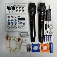 Combo Mixer Thu Âm Livestream Karaoke Mixer E4 và Micro AK90 Chính Hãng Giá Tốt -  Bảo Hành 12 Tháng