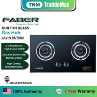 [SIRIM APPROVED] Faber 2B/76BK Lavin Built In Glass Cooker Hob Stove Kitchen Appliances Cooker Hob S