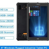 8 inch Super Thin Windows Rugged Tablet,RAM/ROM 4GB+64GB,IP67 Industry