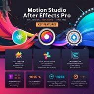 MOTION STUDIO AFTER EFFECTS PRO 2025 | Best Motion Graphics and Visual Effects Animation Software