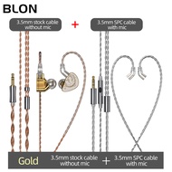Blon X Hbb Z300 Tai Nghe 10Mm Silicone Màng Trong Tai Màn Hình Earbuds Với Có Thể Tháo Rời Độ Tinh K