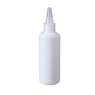 YNI/10/20/30/50/60/100ml White Dispenser Bottles Tip Squeeze Bottles Travel Bottles Empty Pe Plastic Glue Bottles