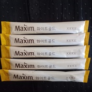 maxim white gold coffee (korea kopi)
