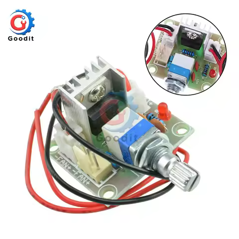 LM317 Speed Control Module Voltage Regulator Board DC Linear Converter Step Down Buck DC 3.25-15V To