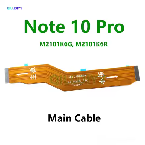 Main Board Flex Cable Motherboard Connector Ribbon FPC For Xiaomi Redmi Note 10 Pro Replacement Note