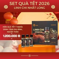 [GIFT SET LUXURYCNY 2026] Nhat Long Ganoderma, Ganoderma Gold CG, Tet Gifts for Family, Relatives, P