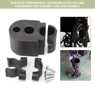 包邮 Adjustable Wheelchair Crutch Seat Walking Stick Rack Bracket Wheelchair Fixed Crutch Holder Assisted Tool Wheelchair