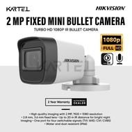 HIKVISION TURBO HD 2MP/1080P Bullet Camera DS-2CE16D0T-EXIPF / DS-2CE16D0T-IPFS with Audio / 1080P Outdoor CCTV Security Camera
