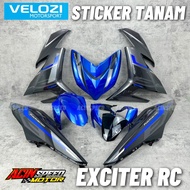 VELOZI EXCITER RC Y15ZR V1 V2 COVER SET/ EXCITER RC Y15 MERAH BIRU PURPLE/ RC BLUE RED Y15/ EXCITER 