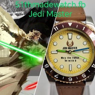 Star Wars 星球大戰 星戰 Jedi Master Luke Skywalker Lightsaber 激光劍 光劍 root beer Seiko 精工 NH38A MOD 機械錶