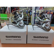 SHIMANO NASCI 4000/5000XG Spinning Reel Fishing Reel Mesin Spinning Mesin Pancing Fishing Reel
