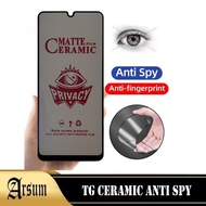 LAYAR Tempered Glass Ceramic Screen Samsung A12 / M12 Privacy Screen