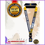 ✒ ∈ ◫ JRU | Jose Rizal University Black Lanyard Sling Id Lace