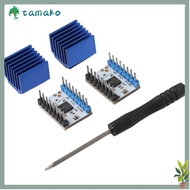 TAMAKO 2PCS TMC2208 V1.2 Stepper Motor Driver, with Heat Sink Upgrade,  Printing Material Screwdrive
