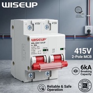 Wiseup DC Circuit Breaker AC Circuit Breaker 2P 1P Miniature Breaker Solar Breaker