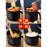 Multifuction Non Stick Mini Cooker Hot Pot Steamer Tray Rice Soup Maggi Pot Steamboat