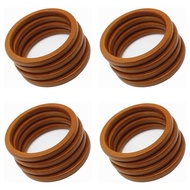 [frthrthrt]16PCS Wooden Round Shaped Handles Replacement for Handmade Bag Handbags Purse Handles