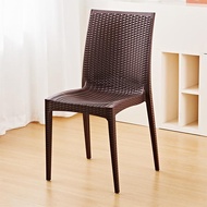 Yifeng เก้าอี้พนักพิงลายหวาย เก้าอี้ทานข้าว รับน้ำหนักได้ 818