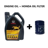 New Packing Honda 0w-30 Fully Synthetic SP 0W30 4L Engine Oil with Honda Oil Filter (1pcs)