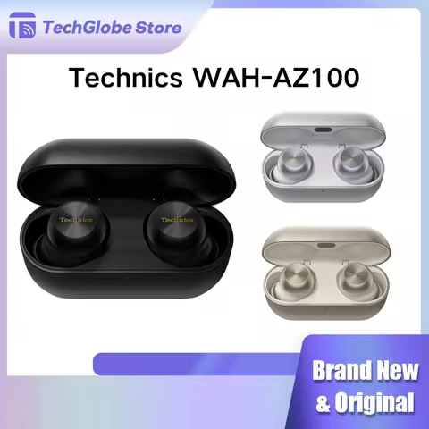Technics EAH-AZ100 True Wireless Earbuds Magnetic Fluid Driver Hi-Res LDAC Audio Adaptive ANC Noise