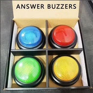 Buzzer Button Family Interactive Game Quiz Light Buzzer Button Illuminated Timer Button Buzzer decfe
