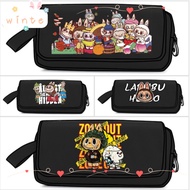 WINTE Pencil Cases, Large Capacity Cute Cartoon Labubu Pencil Bag,  Stationery Bag