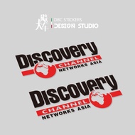 Decal Phản Quang Xe Discovery Channel Decal Dán Xe Hơi Decal Phản Quang Dải Dán Thân Xe Phụ Kiện Tra