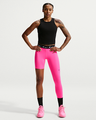 A'ja Wilson เลกกิ้งบาสเก็ตบอลขาเดียว A'Symmetric แบบใส่ได้ 2 ด้านผู้หญิง