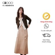 Women's Long Dress G2000 Brown