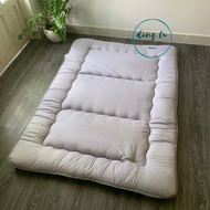 Topper Nệm Bông Ngủ 1 người nệm ngủ 2 người size 1m 1m4 1m6 dài 2m Đệm Ngủ Trải Sàn Gấp Gọn