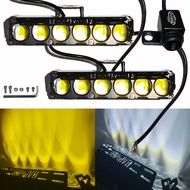 2pcs led Work Light bar Driving Fog Car 12-24V 140W 7*1inch  6LED Offroad Truck Tractor Boat Trailer