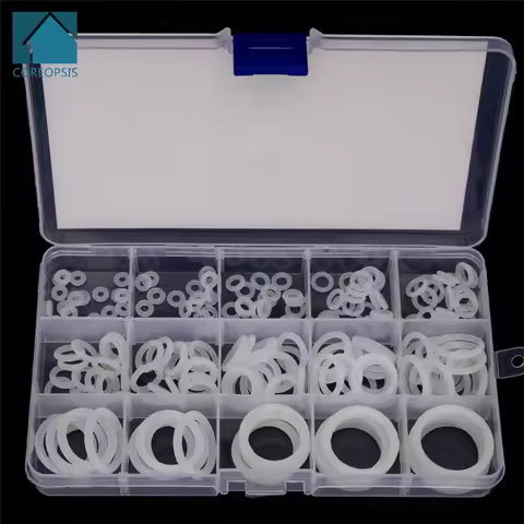 150-200-225PCS PCP Paintball Sealing O Rings White Silicone Replacements OD 6mm-30mm CS 1.5mm 1.9mm 
