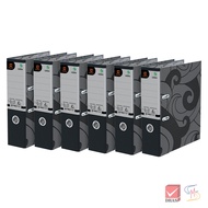 Elephant Brand File Wide Spine Ridge Size 3 Model 120 A4 Black 6 Files