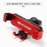 Hyundai | ABS Gravity Car GPS Navigation Mobile Phone Holder Accessories For Hyundai Palisade Bayon