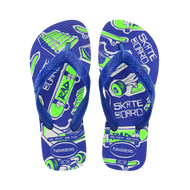 HAVAIANAS รองเท้าแตะเด็ก Kids Top Athletic Flip Flops BLUE 41272732833K_H4BLXX