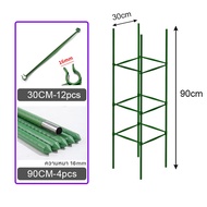 ไม้ค้ำต้นไม้ DIY เสาไม้เลื้อย กระกางต้นไม้ เสามะเขือเทศ โครงปลูกผัก เหล็กเคลือบพลาส ซุ้มไม้เลื้อย ยาว90-180ซม. หนา16มม. ไม้ค้ำยันต้นไม้ ค้างต้นไม้ ค้างผัก ซุ้มไม้ 💥มีสต็อกพร้อมส่งจากไทย