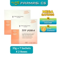 True Functional Foods TFF LP200-A 33g x 7 Sachets x 2 Boxes (TWIN) EXP:03/2026 [ VANILLA Flavour Non