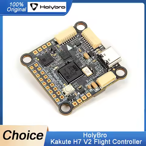 HolyBro Kakute H7 V1.5 Flight Controller (STM32H743/MPU6000)–Dual BEC, Baro, OSD, Bluetooth | 30.5x3