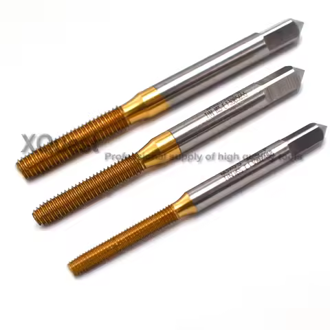 2pcs High quality HSSE Fine Thread Forming tap M4.5 M3X0.35 M4X0.5 M5X0.5 JIS Fluteless Machine Taps