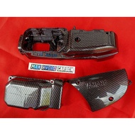 (CARBON WTP) COVER BLOK CVT FULL SET CARBON MIO SPORTY/SMILE 2005/2012