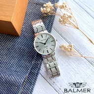 宾马 Balmer 1001L SS-14 Sapphire Classic Women Watch with Silver dial and Stainless Steel