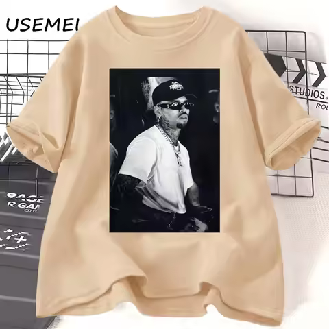 Chris Brown 11:11 Tour Unisex Graphic Tee Women Men Casual Cotton Short Sleeve T-shirt Harajuku Shor