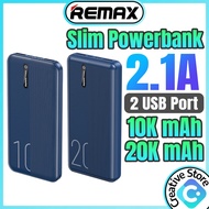 Slim Powerbank Remax Powerbanks 10K 20K Mah Powerbank 10000 Mah 20000 Mah Power Bank