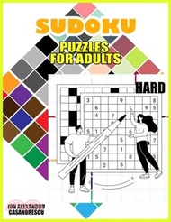 18439.Sudoku Puzzles for Adults Hard: Sudoku Puzzles for Adults, Hard Level with Full Solutions, Best Activity Game for Smart Experts &amp; Seniors With Solving