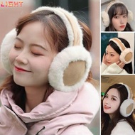 LIGHT Earflaps, Foldable Fluffy Plush Earmuffs, Winter Cosy Casual Soft Ear Cover for Men Women