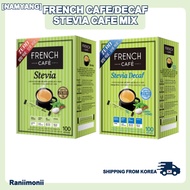 [NAMYANG] FRENCH CAFE STEVIA CAFE/DECAF MIX (50 sticks;No box)  #coffee mix #zero sugar #sugar free #decaffeine #caffein #korea #instant