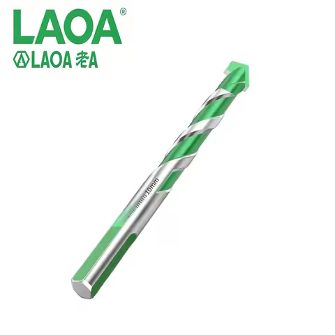 LAOA LA164100 10mm YG6X Carbide Drill Bit For Concrete Glass Tile Marble Steel Electric Drill Repair