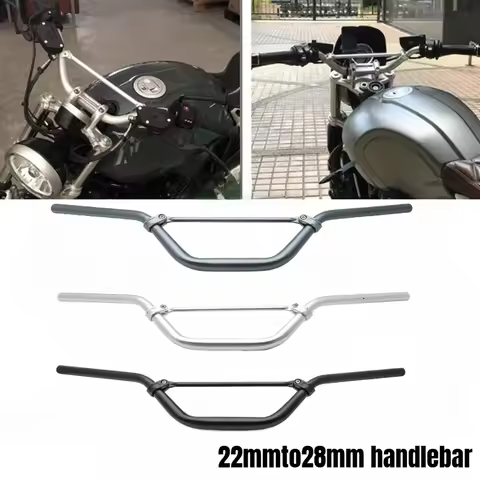 Motorcycle 7/8" 22mm 28mm Aluminum alloy modified handlebars For BMW R Nine T R9T NineT Pure Scrambl
