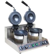 Double Rotating Burger Making Machine, Dual Independent Temp Control Electric Hamburger Griddle with